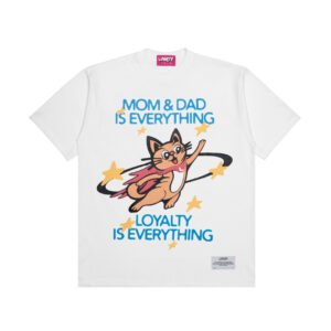 MOM AND DAD WHITE TEE