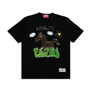 HORSE BLACK TEE