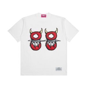 Hats 88 DEVIL WHITE LOYALTY TEE