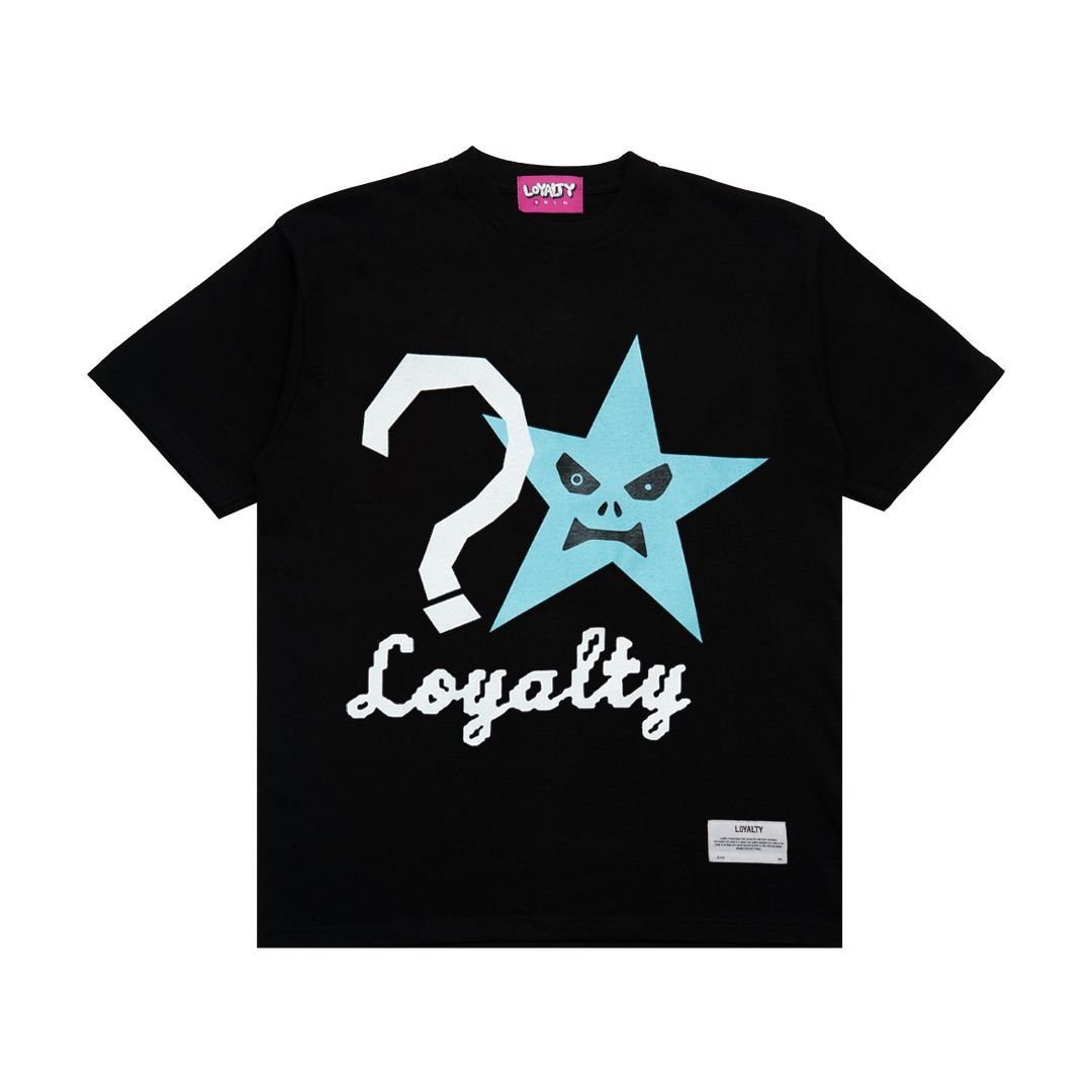QUESTION BLACK LOYALTY TEE