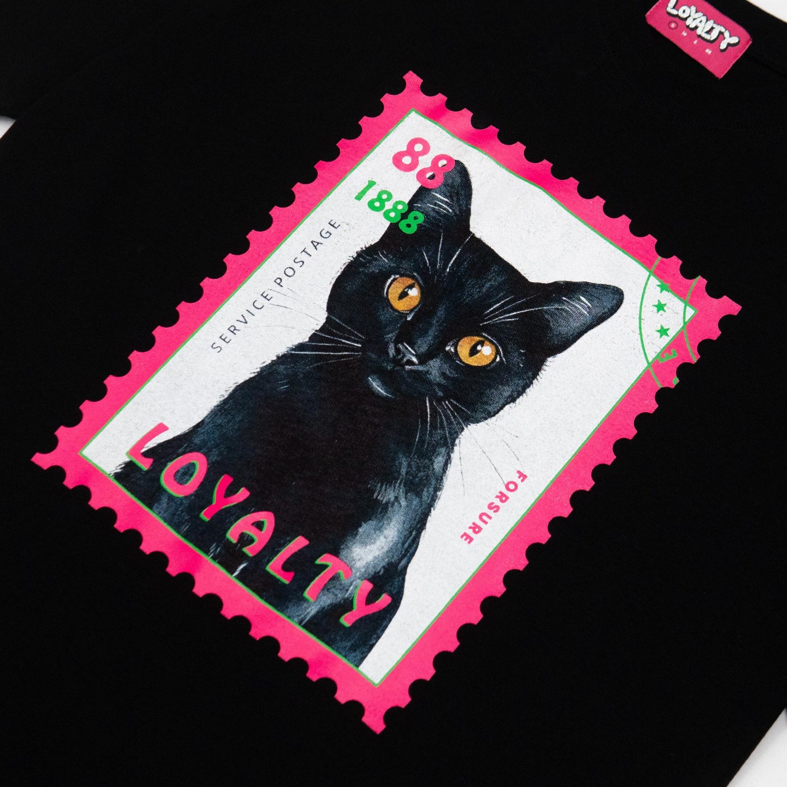 POSTCARD CAT LOYALTY TEE - Image 2