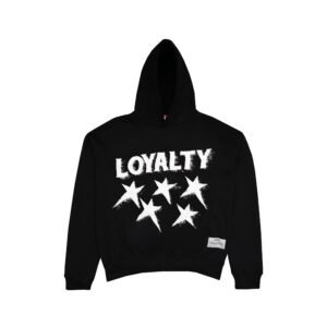HOODIE FIVE STAR BLACK