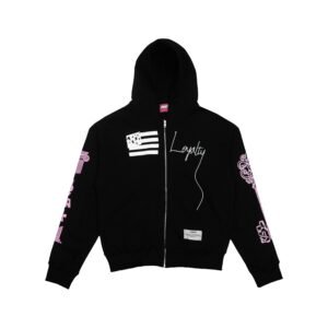 HOODIE TOTO ZIPPER BLACK